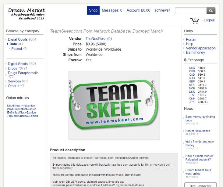 darknet seiten dream market