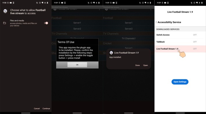 how to access darknet on android